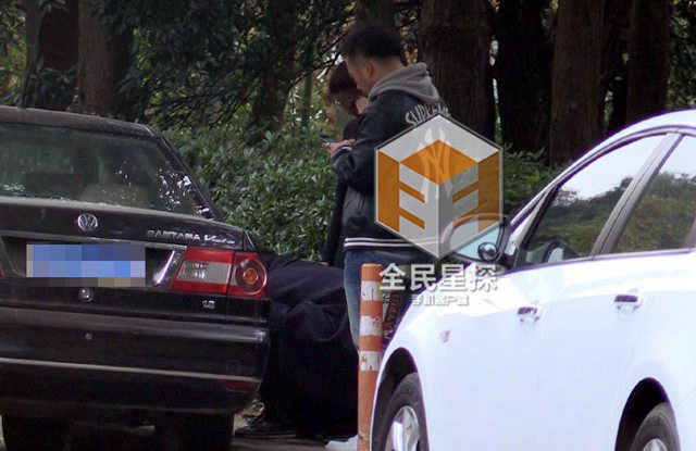 陈晓返乡认亲祭祖 与陈妍希林中热吻