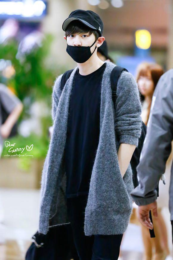 中韩男神口罩遮面 挡也挡不住的帅气
