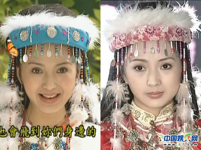 古装剧作死头饰:范冰冰塑料花插满头 古装剧作死头饰:范冰冰塑料花插满头