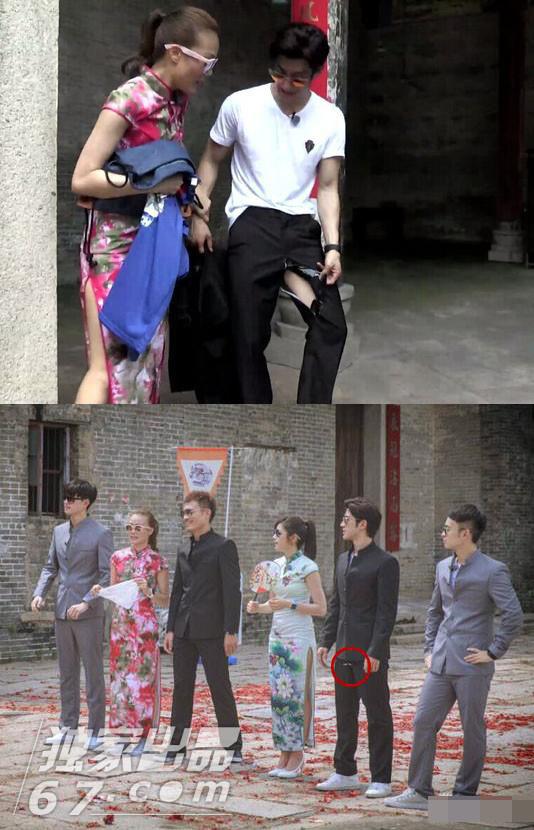 邓超热舞裤裆撕裂 明星们当众开裆的尴尬时刻