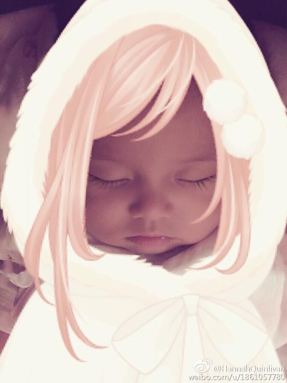 周杰伦昆凌爱女正面照曝光 长睫毛抢镜