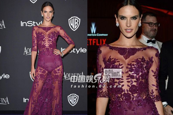 欧美女星大尺度透视装：卡戴珊巨乳惊人 C罗女友身材劲爆