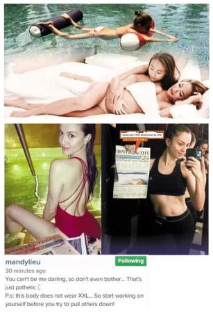 Mandy 讽刺正室(资料图)