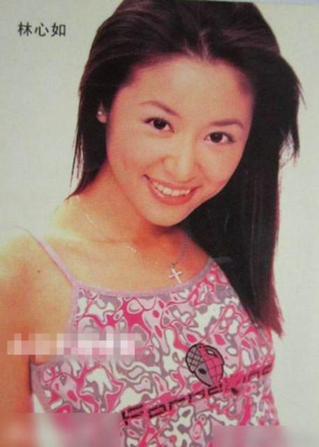 林心如15年前性感照曝光 获赞不老女神