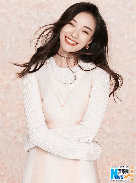 倪妮帅酷登封面春风拂面 柔美率性气场全开
