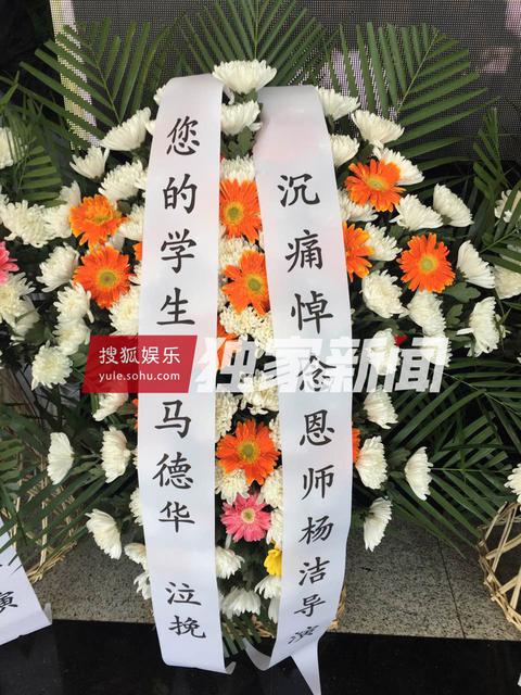 组图：杨洁追悼会举行 六小龄童徐少华等现身