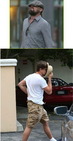 躲狗仔冠军莱昂纳多 花样百出